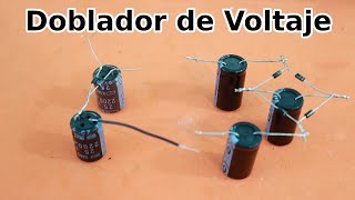 Como Hacer un Doblador de Voltaje [upl. by Aryk]