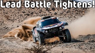 Dakar 2021 Stage 4  Gaps Close for Top Positions [upl. by Laurianne]