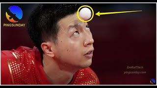 Best attacker vs best defender in table tennis [upl. by Eelreveb]