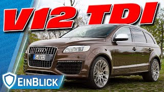 Audi Q7 V12 TDI 2011  WAHNSINN mit 1000 Nm ALLES was Audi 2011 konnte in einem Auto [upl. by Christalle]