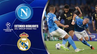 Napoli vs Real Madrid Extended Highlights  UCL Group Stage MD 2  CBS Sports Golazo [upl. by Dolan]