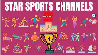 Star Sports Pack  Sports Packs  Sports Channels  Dish TV  TATA Sky  TRAI New Rules  Sport Live [upl. by Enyal578]