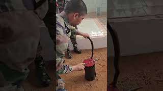 Army bale sap khaliya 😱army bsf indianarmy trending shortvideos devesh0101 [upl. by Anehs239]