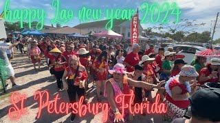 Happy Lao new year 2024 ￼St Petersburg Florida EP3 newyear newyear2024 [upl. by Netnerb]