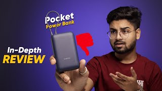 Xiaomi Pocket Power Bank 10000mAh Unboxing amp Review  225W with builtin Cable Charging Speed Test [upl. by Erich]