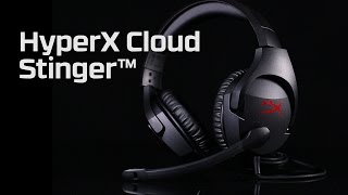 HyperX Cloud Stinger  快適なゲーミングヘッドセット [upl. by Rosenwald]