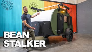 Welcome the New BEAN STALKER OffRoad Tear Drop Trailer  RV Travel Camping amp Overlanding [upl. by Valsimot]