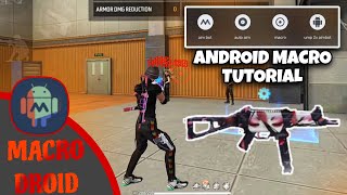 android macro tutorial  macro Droid settings tutorial  ff macro android [upl. by Nomzed]