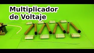 Multiplicador de Voltaje con Diodos Caseros [upl. by Timi694]