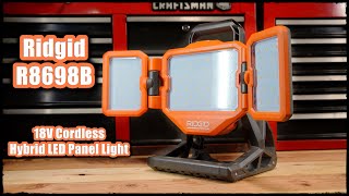 Review Ridgid R8698B 18v work light [upl. by Reede364]