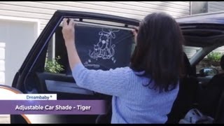 Dreambaby Wide Car Window Shade  Demonstration Video  BabySecurity [upl. by Mosira411]