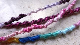 Bracciali di cotone  Spirale [upl. by Gaut]