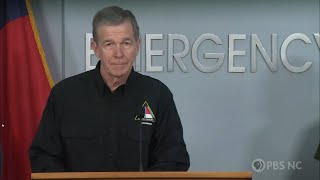 North Carolina Debby update Gov Cooper and state officials Friday Aug 9 2024 Briefing [upl. by Eisseb]