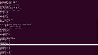 Ocaml Initiation et bases pour tous 1 [upl. by Adnouqal479]