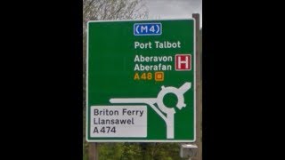 Learning to drive in Swansea How toSwansea to Briton Ferry 4th exit [upl. by Madden]