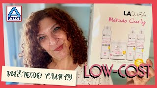 LACURA de ALDI SUPER LOW COST  METODO CURLY ➰ [upl. by Palm]