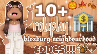 10 FREE Bloxburg Roleplay Neighbourhood Codes  ♡•itsrxbeccaa•♡ [upl. by Shipman]