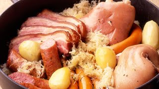 Recette  Choucroute garnie de ma maman [upl. by Ynez]