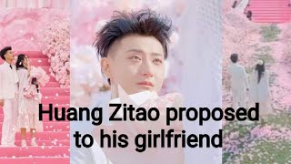 Huang Zitao proposed to girlfriend  former EXO member songs Xu Yiyang [upl. by Nirat312]