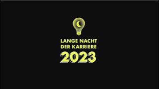 Lange Nacht der Karriere 2023 [upl. by Rani]