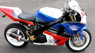 Custom Fireblade CBR 900 TT legends paint [upl. by Philbin]