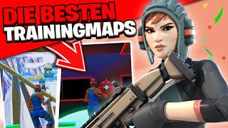 Die 5 BESTEN MAPS um SCHNELL besser in Fortnite zu werden Piece Control Aiming Positioning [upl. by Ynej846]