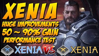 XENIA Huge Performance Gain  Xenia Canary vs Xenia Master  Performance Test in 10 Games [upl. by Trudnak]