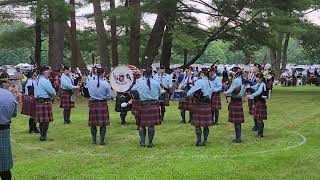 Capital District United Pipe Band Glasgow Lands July 20 2024 [upl. by Fulvi]