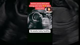 5D ultrasound healthy baby due to Mommy drink juice🥰🥰viralvideo trending viralshorts [upl. by Letnahs917]