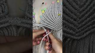 macrame handmade tutorial macrametutorial diy passoapasso moda [upl. by Fitzhugh930]