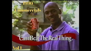 1990 Random 1990 Commercials [upl. by Idnal]