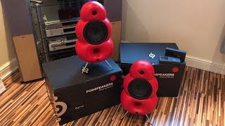 Scandyna BIGPOD speakers MKIII unboxing amp review PodSpeakers [upl. by Gerdeen]