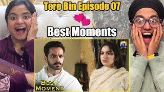 INDIAN Reacts to Tere Bin Episode 07  Yumna Zaidi  Wahaj Ali  𝗕𝗲𝘀𝘁 𝗠𝗼𝗺𝗲𝗻𝘁 [upl. by Moguel363]