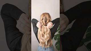 Super cute double Fishtail braid ✨️ Summer hairstyle [upl. by Kinson561]