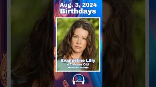 Celebrity Birthdays for Aug 3 2024 [upl. by Esemaj]