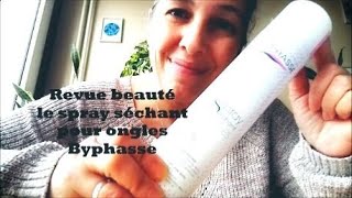 Revue n°2 Byphasse le spray séchant pour ongles pas cher et efficace [upl. by Arikehs]