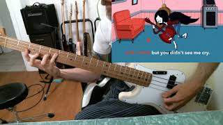 Marceline Adventure Time  Fry Song bass cover TRANSCRIPTION in description [upl. by Anitap]