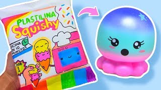 HAZ TU PROPIO SQUISHY EN EL MICROONDAS🔥 Kit para hacer squishies [upl. by Eibob]