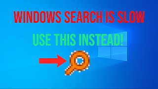 Windows Search is SLOW  use THIS instead [upl. by Brendis476]