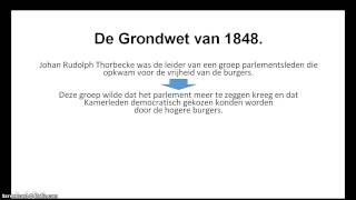 De Grondwet van 1848 [upl. by Trudie505]