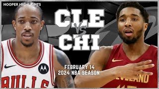 Chicago Bulls vs Cleveland Cavaliers Full Game Highlights  Feb 14  2024 NBA Season [upl. by Tompkins]