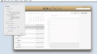 Create iCal Recurring Event [upl. by Annavoig]