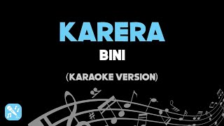 Karera  Bini Karaoke Version HD [upl. by Landa]