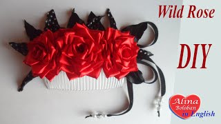 Comb for hair Wild Rose DIY [upl. by Becket536]