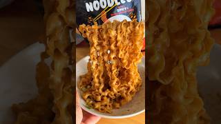 Trying Trader Joe’s NEW Spicy Squiggly Knife Cut Noodles 🍜💥 traderjoes traderjoesfinds ramen [upl. by Ladiv]