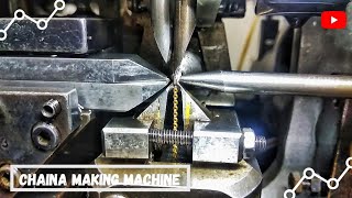 Chain Making Machine  Machine made  22k Gold Chain [upl. by Nirrat]