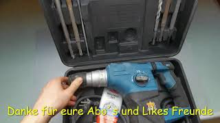 Aldi Bohrschlaghammer Erfahrung Ferrex 1500 Watt Test XY9777 [upl. by Clynes]