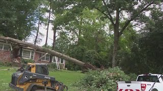 Hundreds of DeKalb County residents went without power in 90degree weather [upl. by Mharba627]