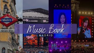 Concierto Music Bank Madrid 2024  Vlog [upl. by Fairfax521]