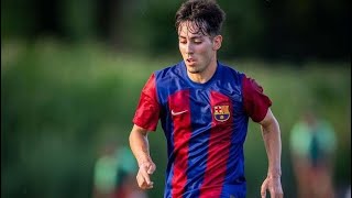 Dani Rodriguez Debut vs CF Fuenlabrada  Barca Atletic 16923 [upl. by Uziel]